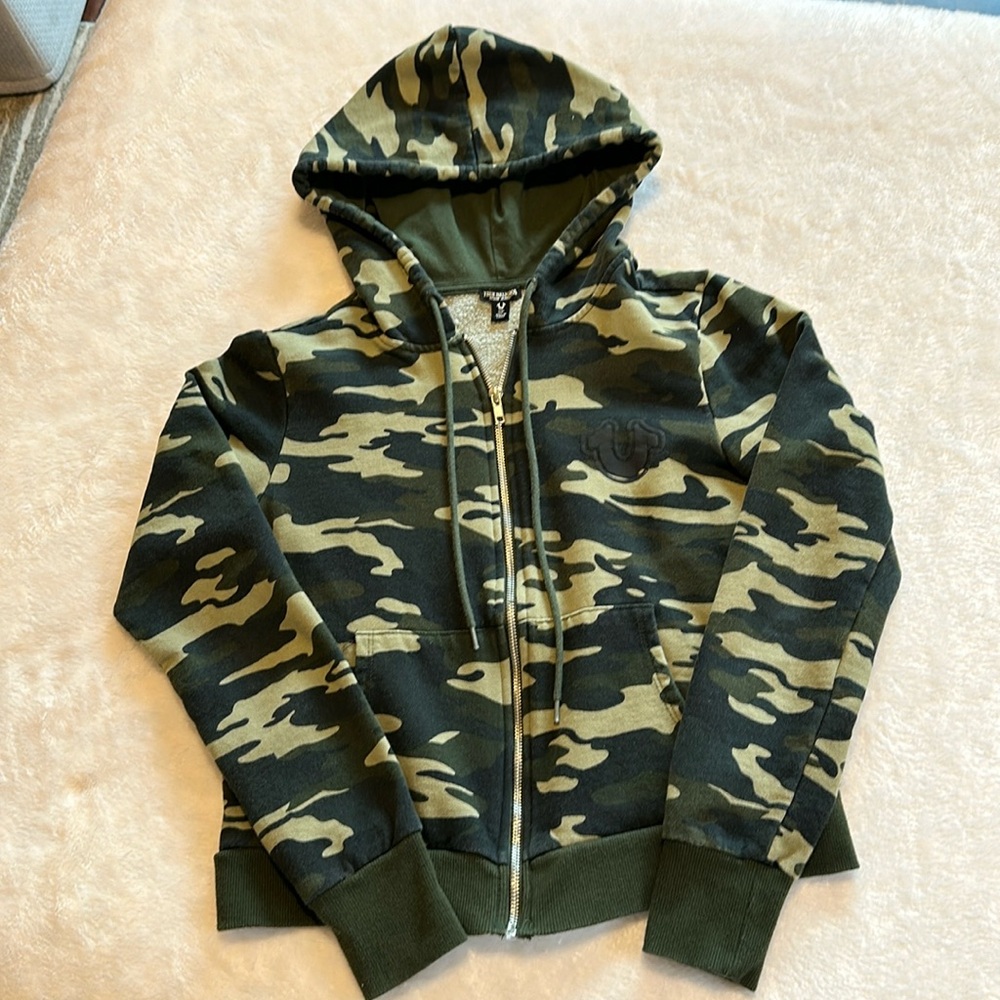 True Religion- Women’s Zip Up Sweatshirt -Never Worn